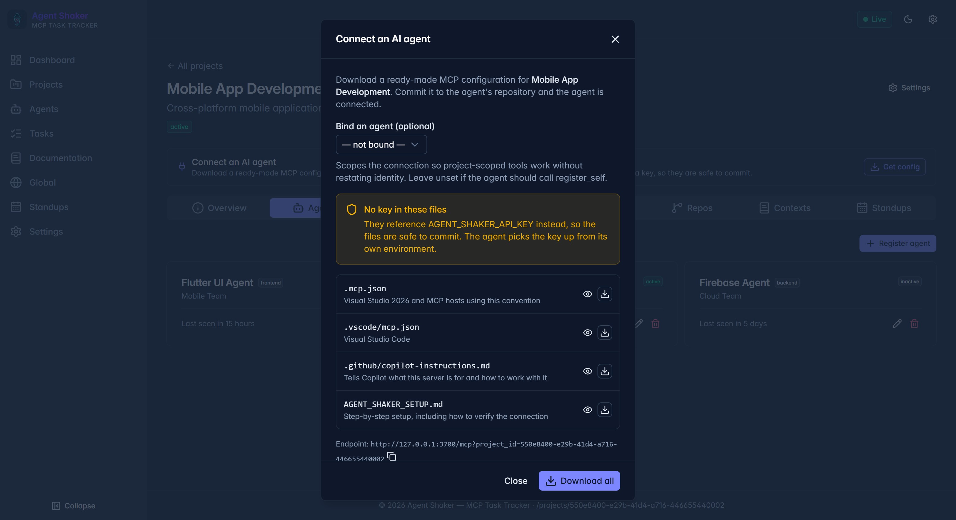 Agent Setup