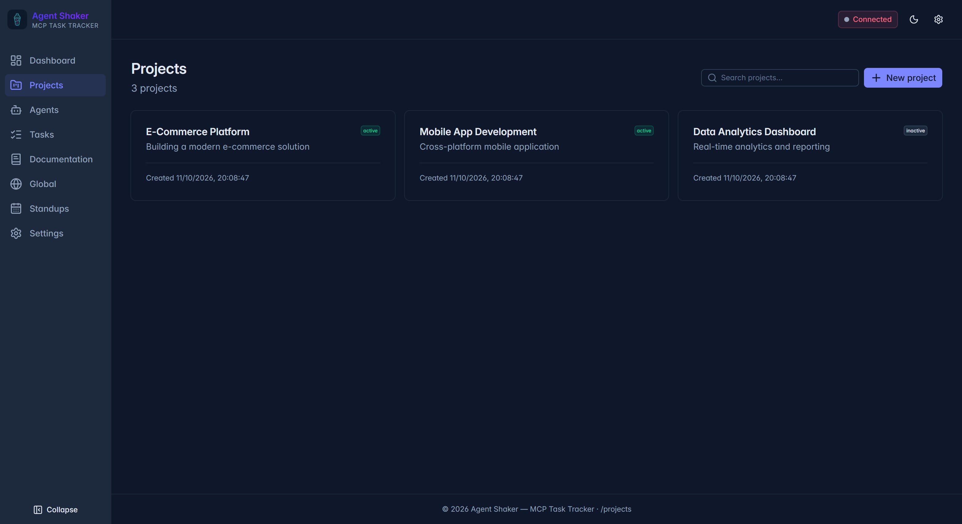 Projects List